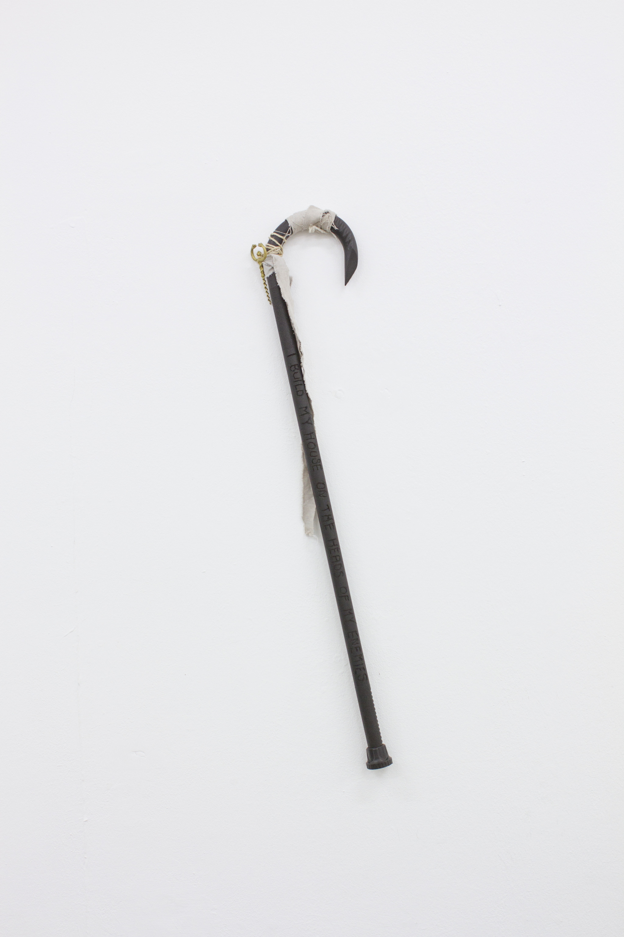 I build my house on the heads of my enemies